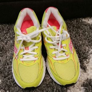 Saucony running shoes.